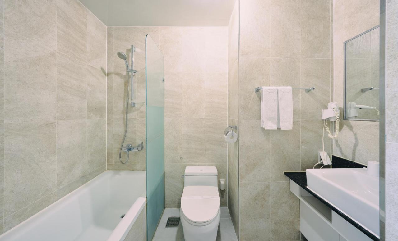 Jeju Poong Gyung Hotel Seogwipo-stad Kamer foto